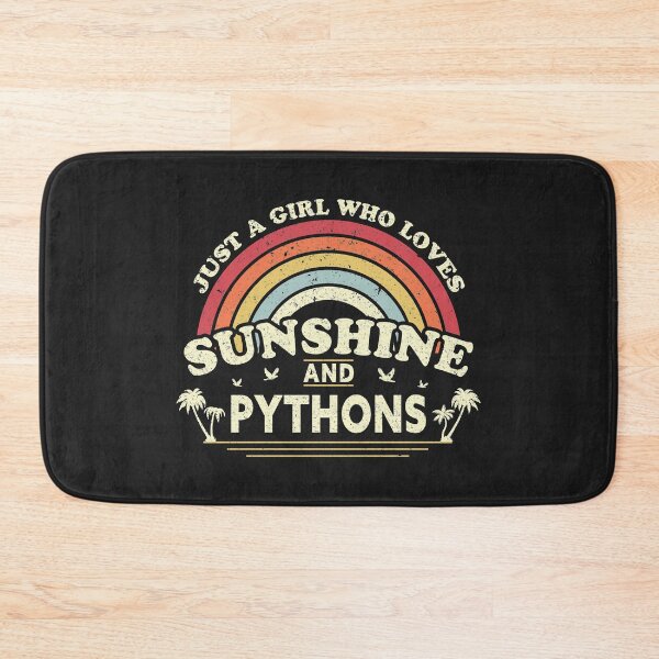 Item preview, Python Graphic. Just A Girl Who Loves Sunshine And Pythons Design designed and sold by PackAPunch.