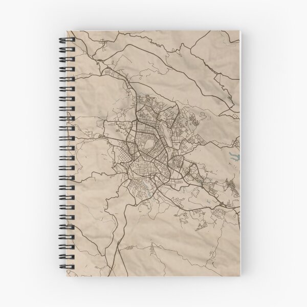Item preview, Xalapa Sepia Map designed and sold by CPTVDesign.