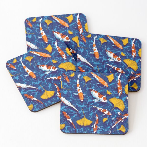 Item preview, Koi Fish, blue designed and sold by yulia-rb.