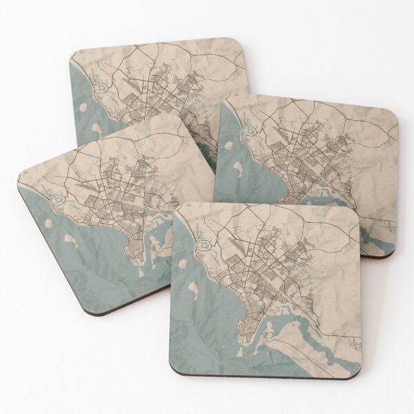 Item preview, Mazatlan Sepia Map designed and sold by CPTVDesign.