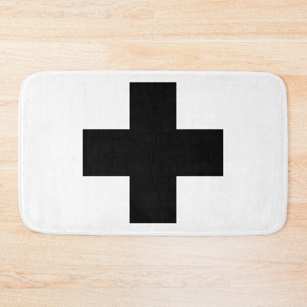 Item preview, Swiss cross in black designed and sold by elfina.
