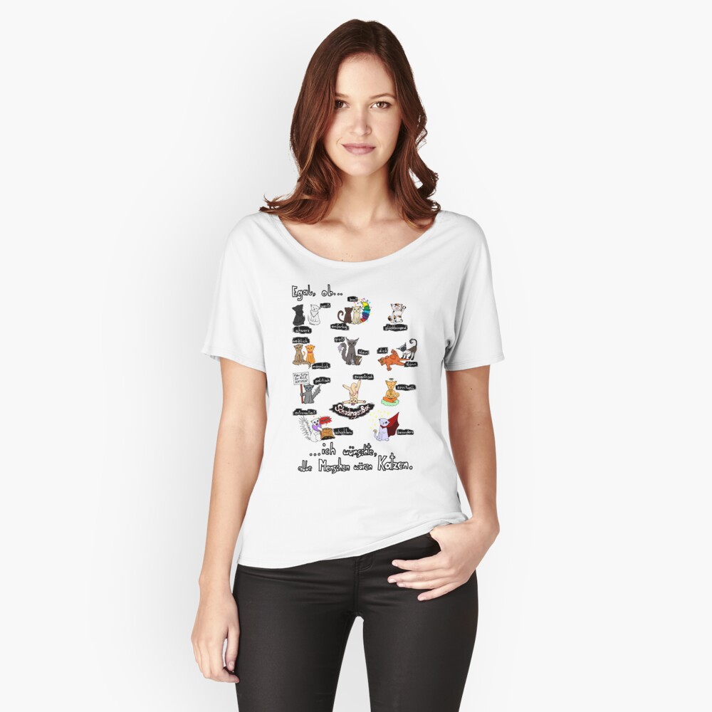 Artikel-Vorschau von Loose Fit T-Shirt, designt und verkauft von Boxcats.