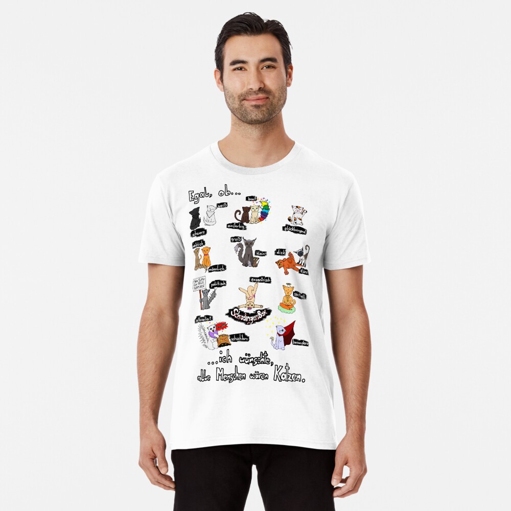 Artikel-Vorschau von Premium T-Shirt, designt und verkauft von Boxcats.