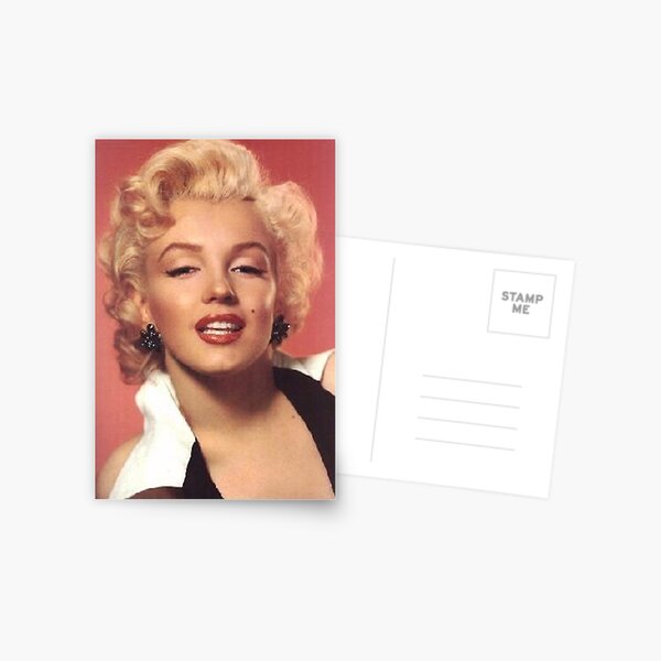 Cartes Postales Sur Le Theme Marilyn Monroe Redbubble