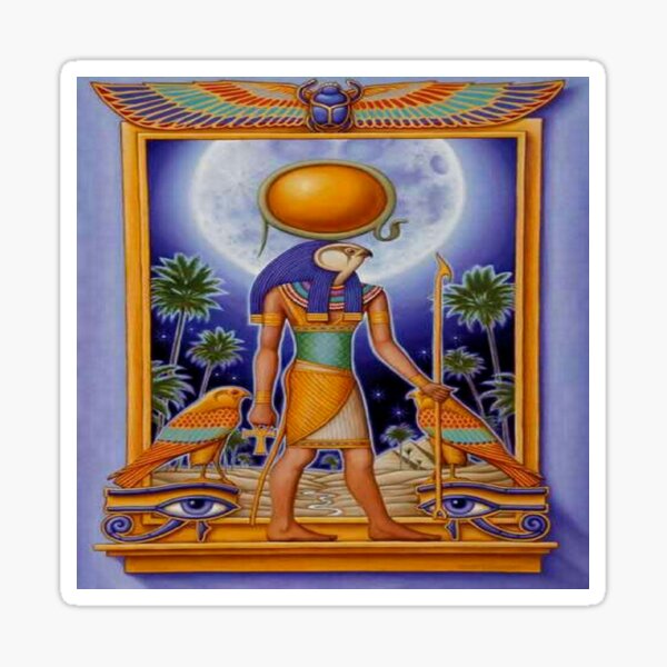 "God Ra" Sticker for Sale by KyrillosVI | Redbubble