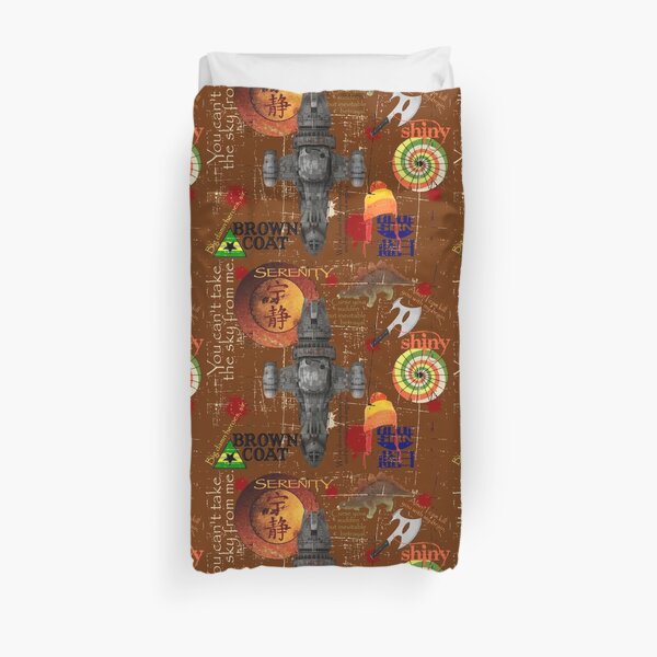 Big Damn Heroes Duvet Cover
