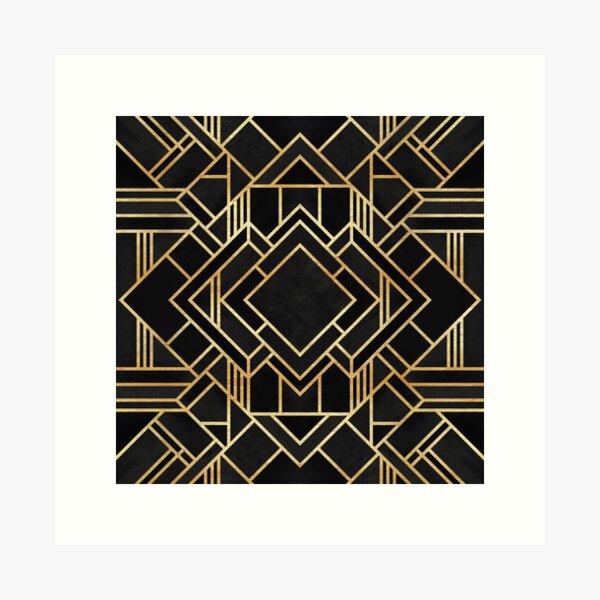 Item preview, Art Deco Black designed and sold by Elisabeth Fredriksson.