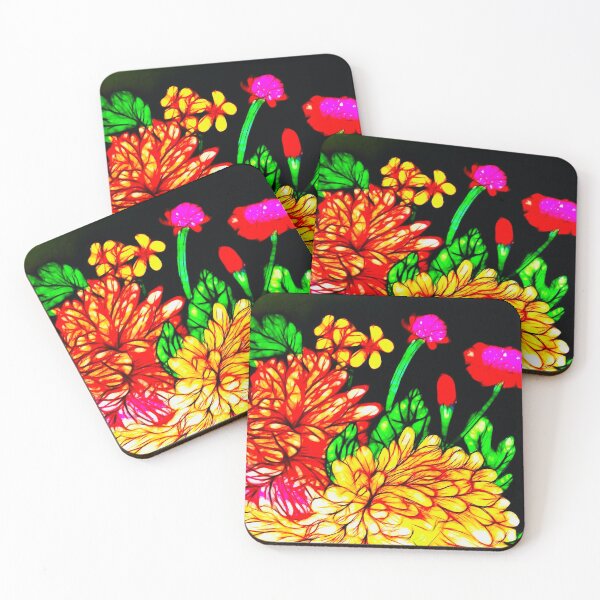 Item preview, Blackboard Flowers designed and sold by Mark J Dunn.