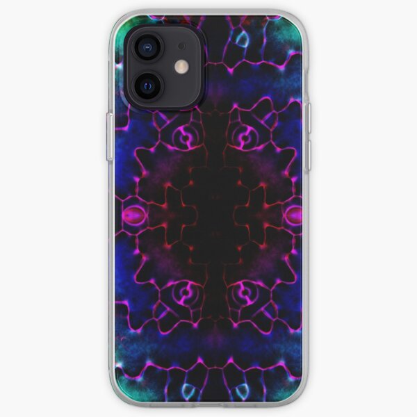 Kaleidoscope, Circle, 2D shape, Psychedelic Art iPhone Soft Case