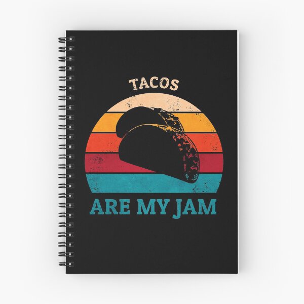 Item preview, Tacos Are My Jam Retro Sunset Cool Food Lover Quote Funny designed and sold by Sid3walkArt2.