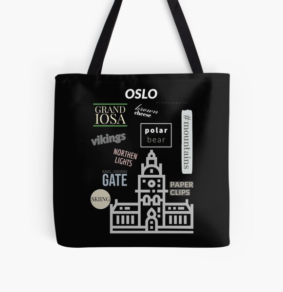 Oslo All Over Print Tote Bag
