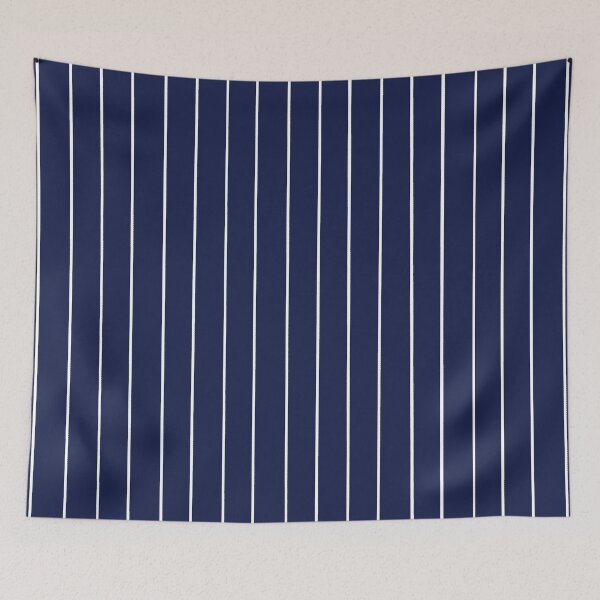 Item preview, Navy Blue with White Pinstripes designed and sold by Havocgirl.
