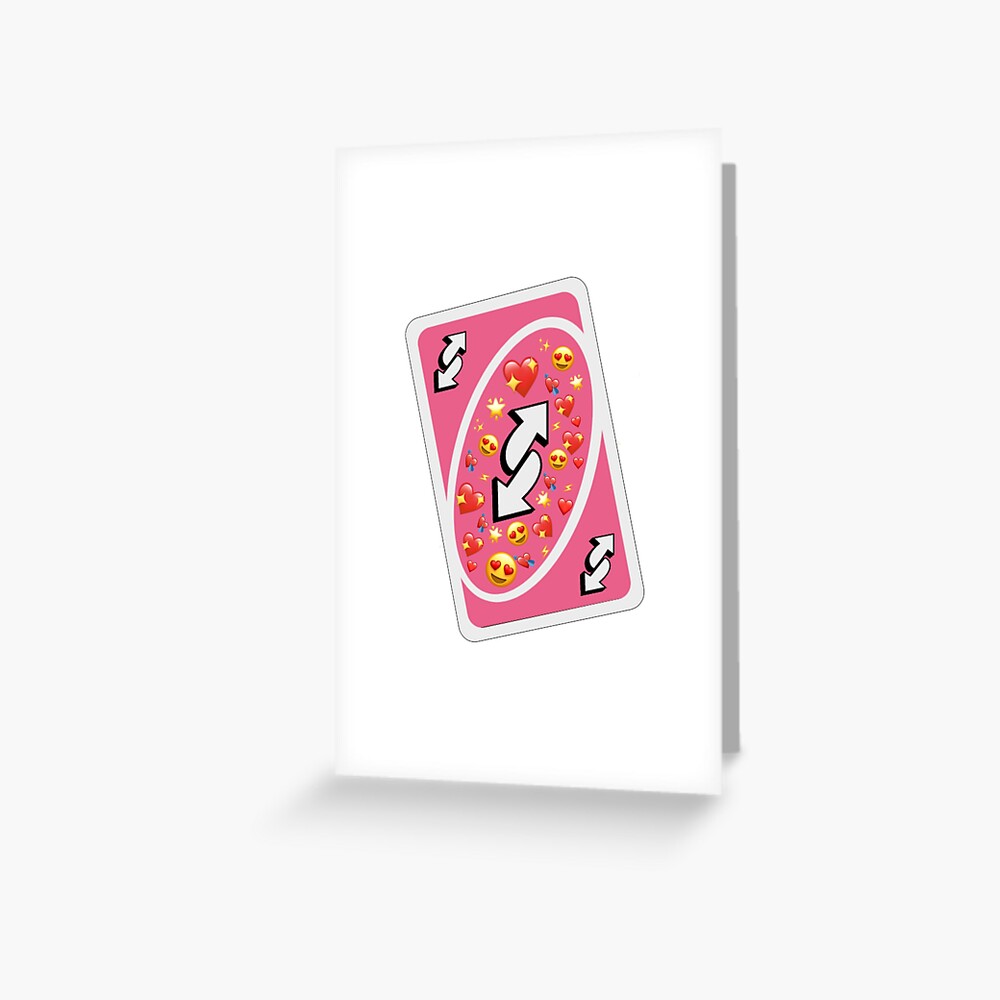 Carte De Vœux Uno Reverse Love Par Btsandoutsiders Redbubble