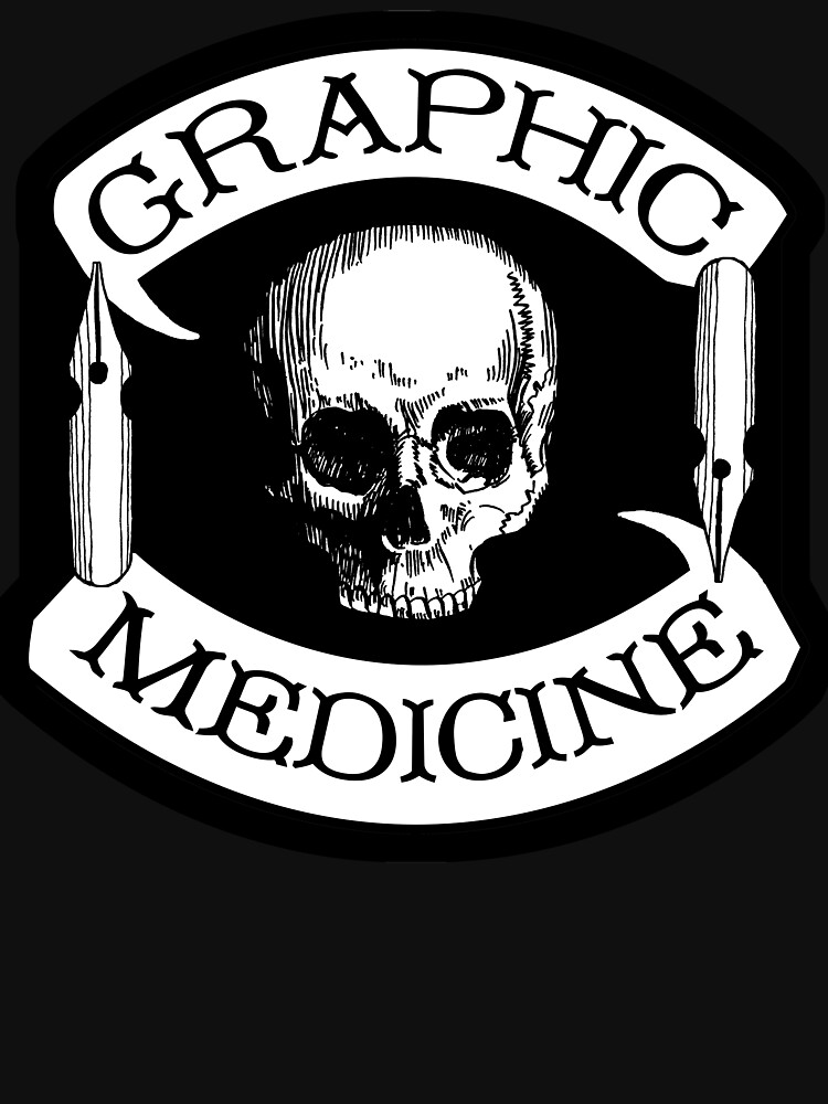 Graphic Medicine ‘Colors’ logo by GraphicMedicine