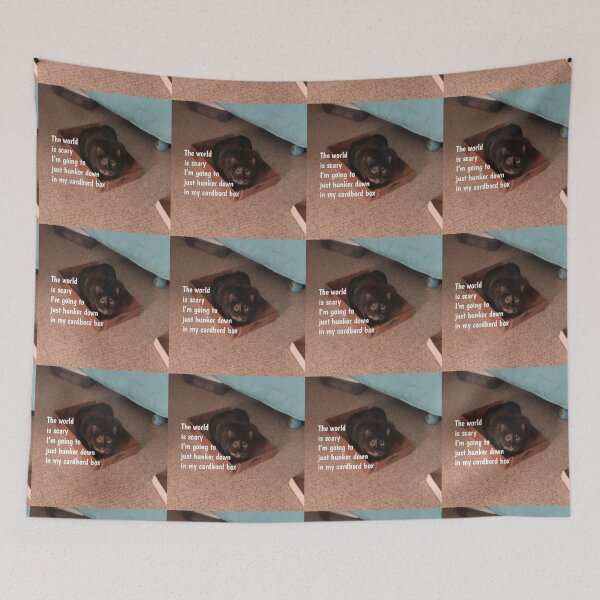 Item preview, Afraid of the World  designed and sold by Amanda1775.