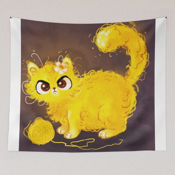 Item preview, Yellow Cat designed and sold by lilakatly.