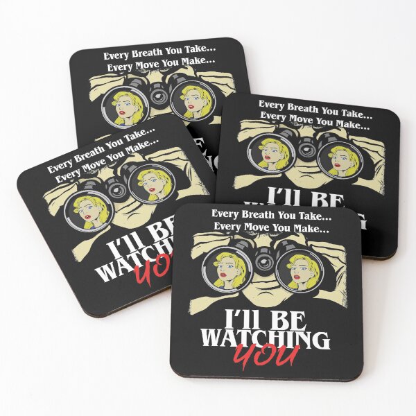 Item preview, I'll Be Watching You! designed and sold by WatsonCreations.