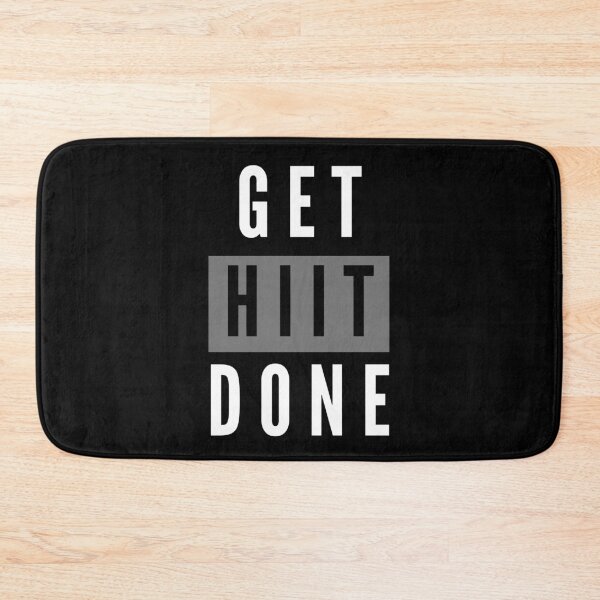 Item preview, Get HIIT Done - Gym Humor designed and sold by m95sim.