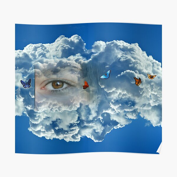 Heavenly Eye Poster