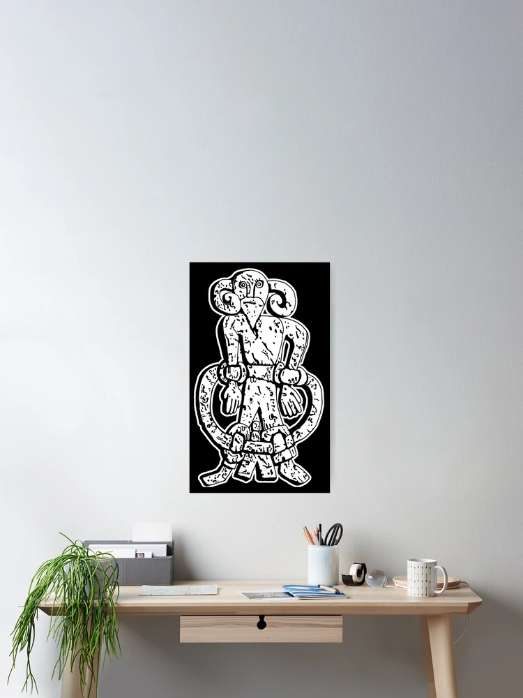 Thumbnail 2 of 3, Poster, Loki designed and sold by RUNICJOHN.