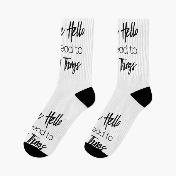 Item preview, A simple "Hello" could lead to a million things designed and sold by Pameli.