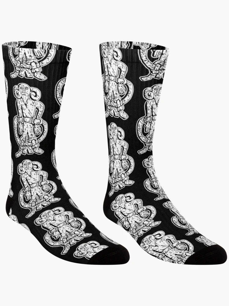 Thumbnail 3 of 5, Socks, Loki designed and sold by RUNICJOHN.