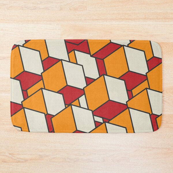 Item preview, Seamless pattern of color cubes designed and sold by studio838.