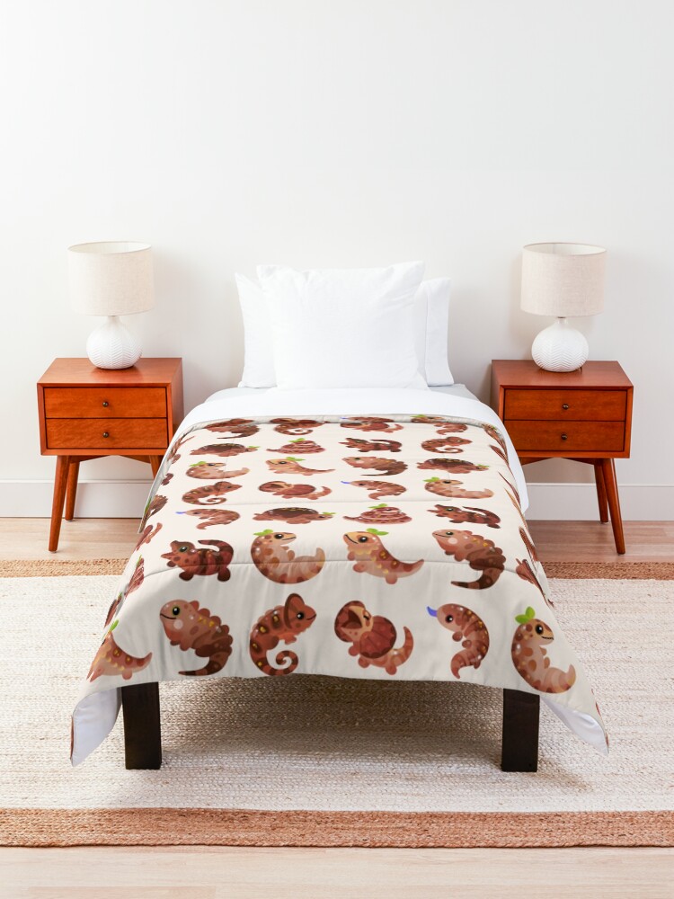 Alternate view of Chocolate Reptiles Comforter