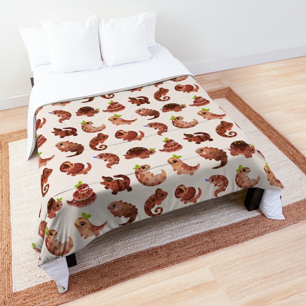 Chocolate Reptiles Comforter