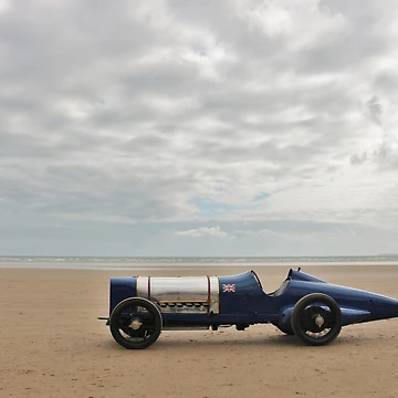 Artwork thumbnail, Bluebird Beach Racer by World Rallies