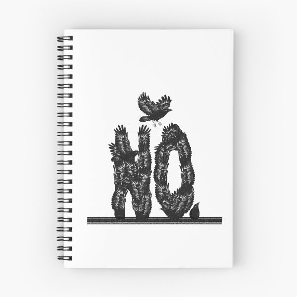 Item preview, NO - a dissent of crows  designed and sold by tostoini.