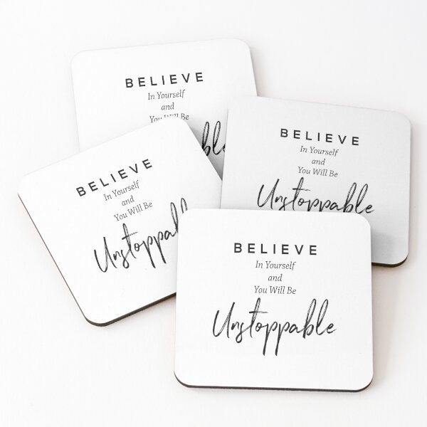 Item preview, Believe in yourself and you will be unstoppable designed and sold by Pameli.