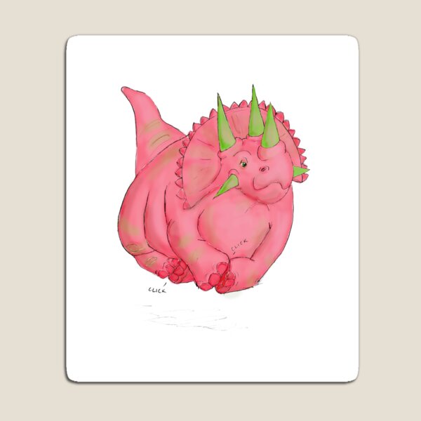 Tap Dancin' Triceratops Magnet