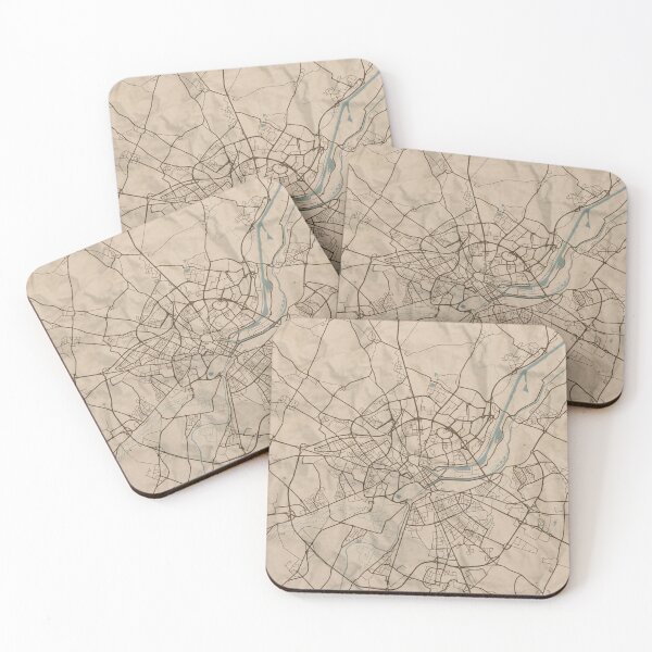 Item preview, Caen Sepia Map designed and sold by CPTVDesign.