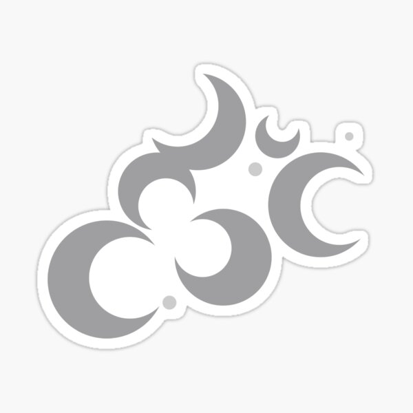 Rolling Girl Sticker