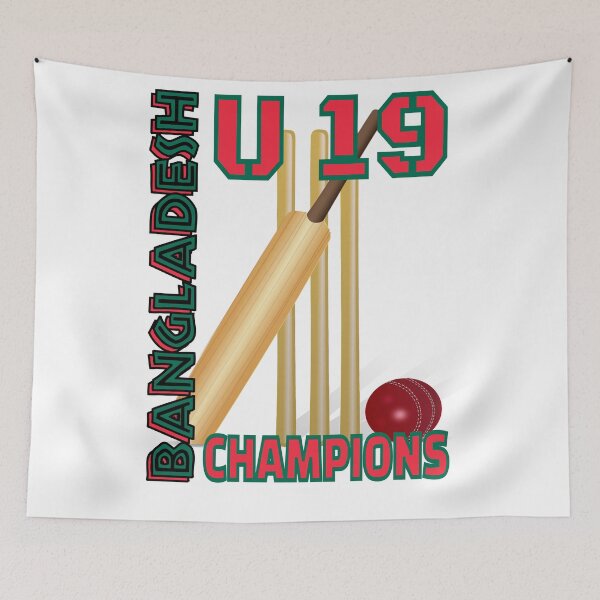 Item preview, Bangladesh Under 19 Cricket Team Champions 2020 designed and sold by MimsTees.