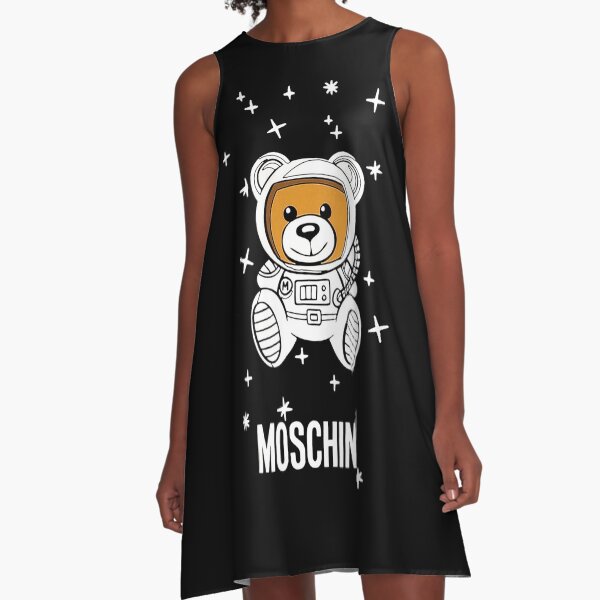 Moschino-Astronaut (2) A-Linien Kleid