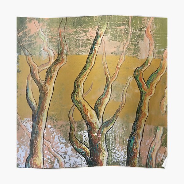 Golden forest Poster