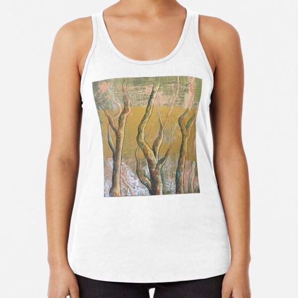 Golden forest Racerback Tank Top