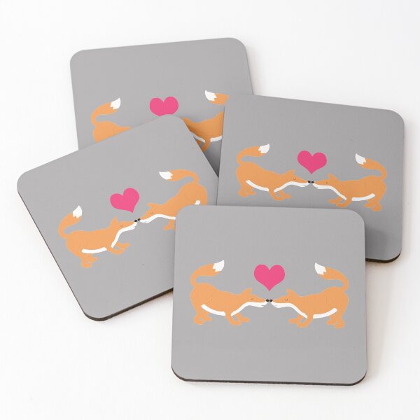 Item preview, Kising Foxes In Love designed and sold by BDogCreations.