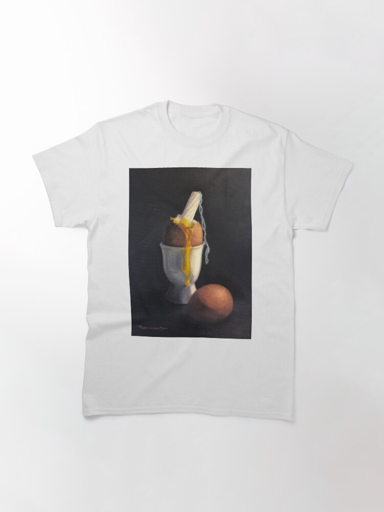 Alternate view of Chicken period (go vegan) Classic T-Shirt