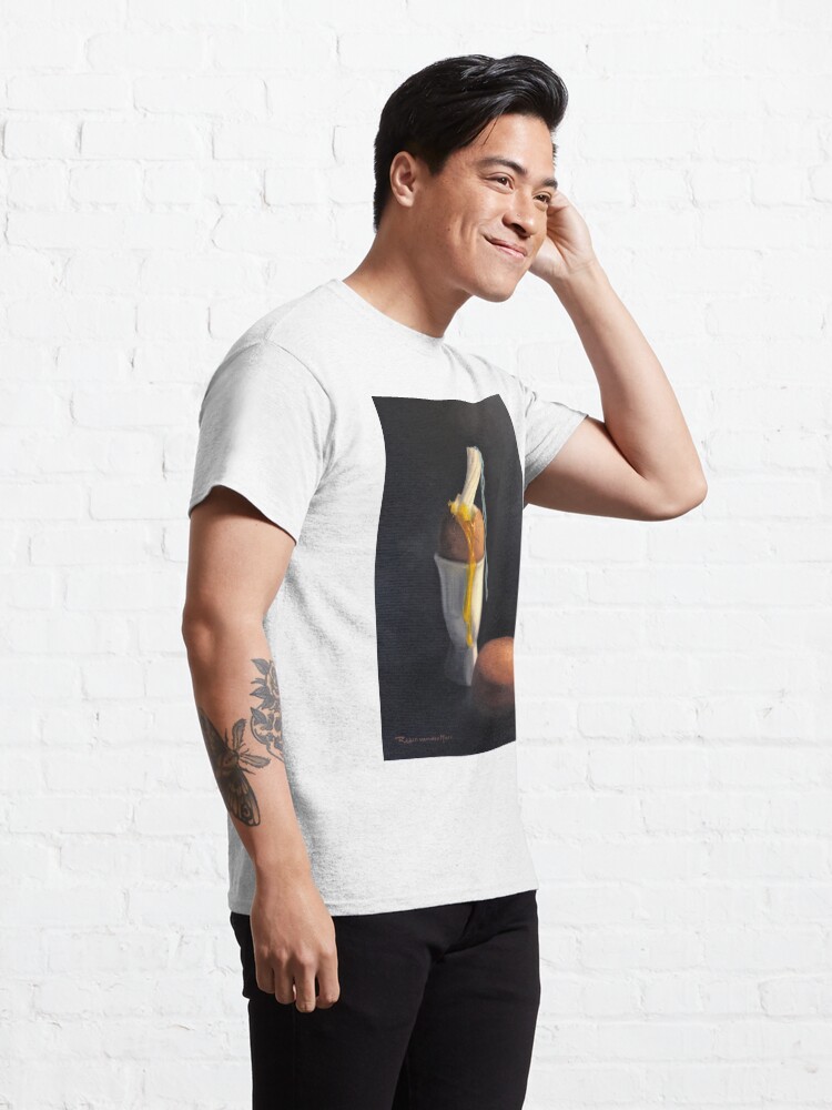 Alternate view of Chicken period (go vegan) Classic T-Shirt