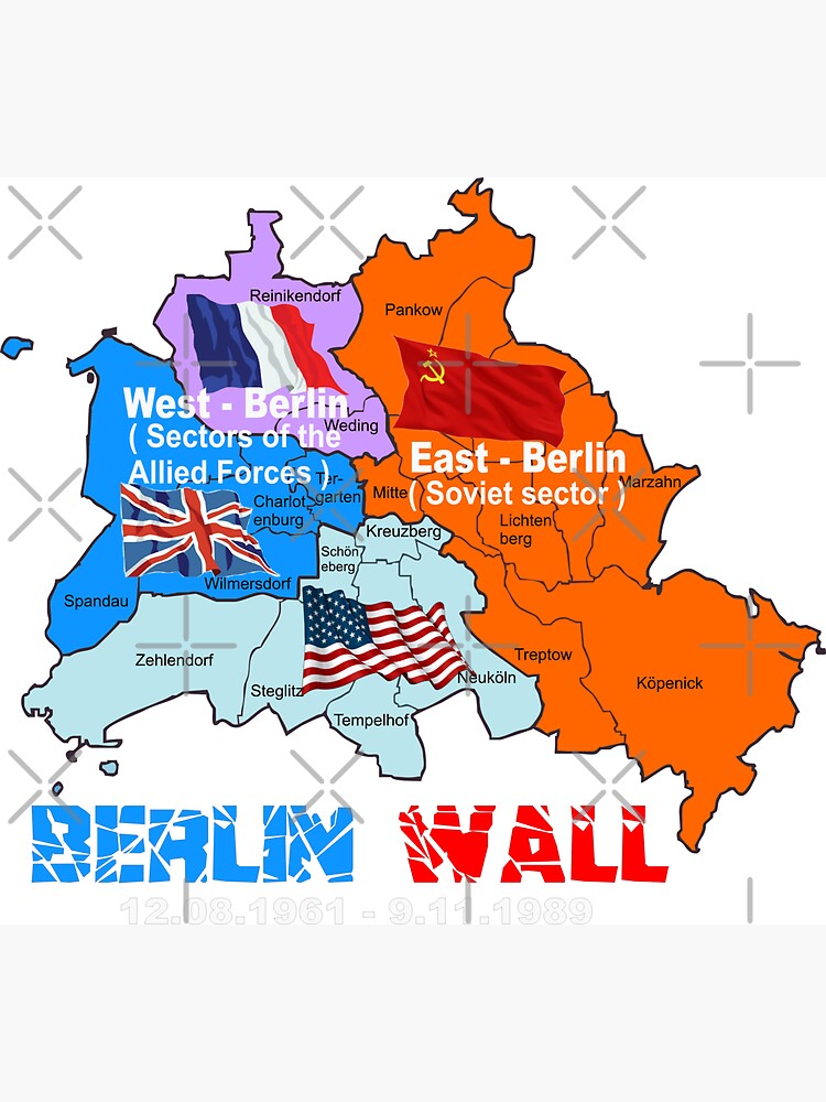 Berlin Holz 2D Magnet The Wall Mauer Souvenir Germany 