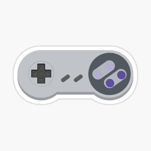 Vista previa del artículo con la obra «Controladores SNES», diseñado y vendido por Kaitlyn Welch.