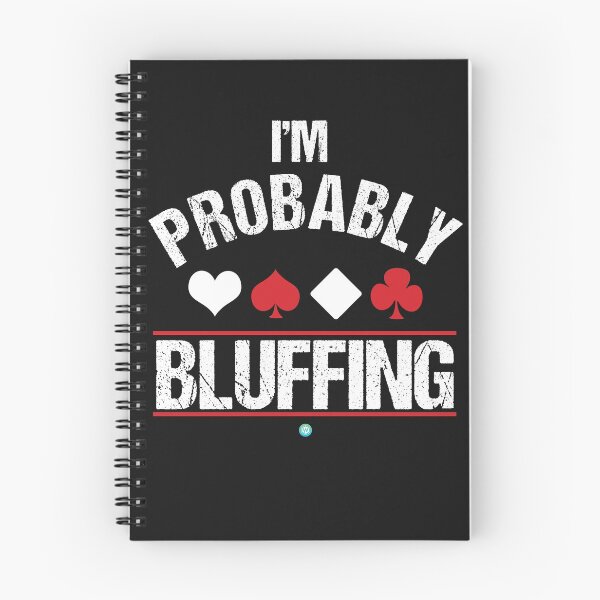 Item preview, I'm Probably Bluffing - Funny Poker Cards Gift designed and sold by woormle.