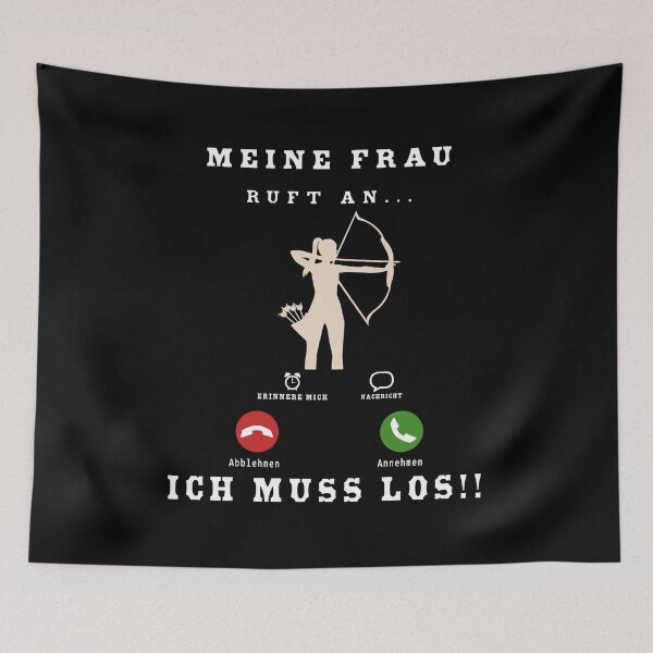 Item preview, Funny saying archery / my wife calls designed and sold by torlei565.