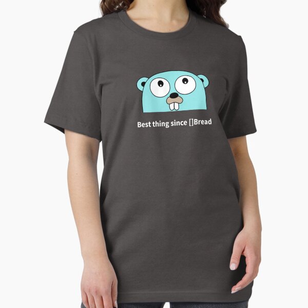 Vista previa del artículo con la obra «Golang Gopher», diseñado y vendido por leesander.