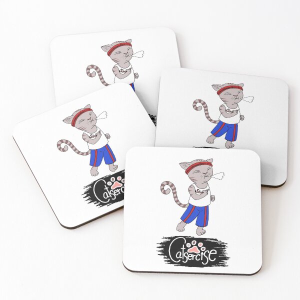 Item preview, Catsercise - Exercise like a Cat! designed and sold by Schrödingers Box.