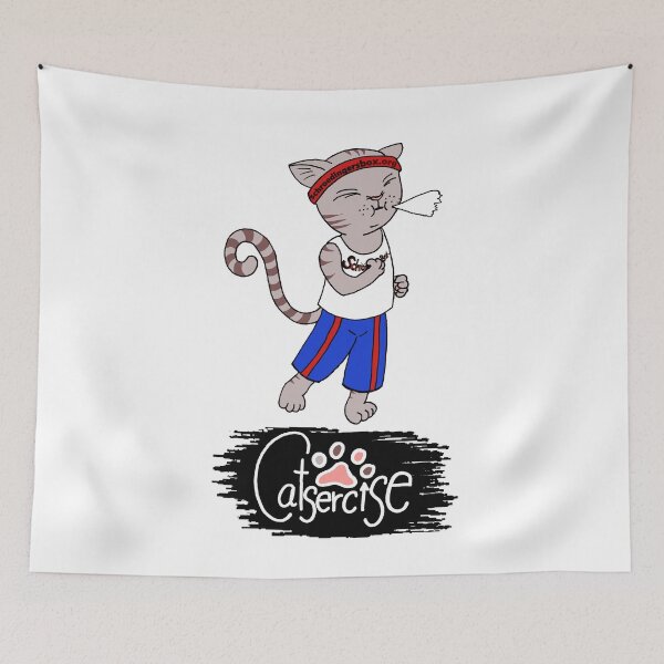 Item preview, Catsercise - Exercise like a Cat! designed and sold by Schrödingers Box.