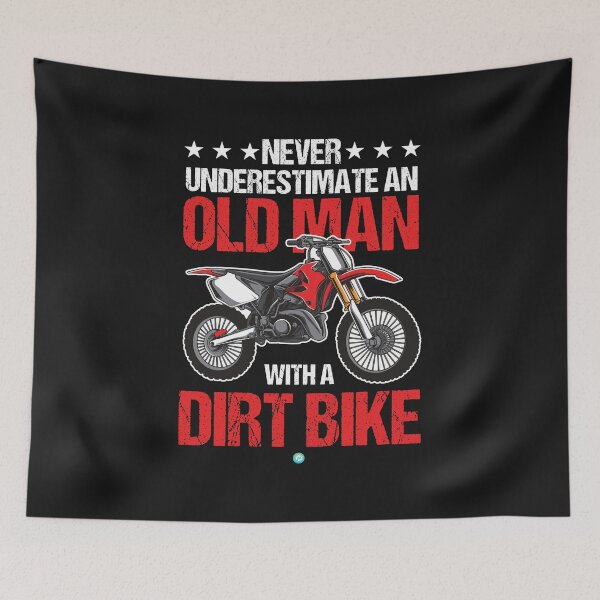 Item preview, Motocross Cool Old Man Dirt Bike Gift Idea designed and sold by woormle.